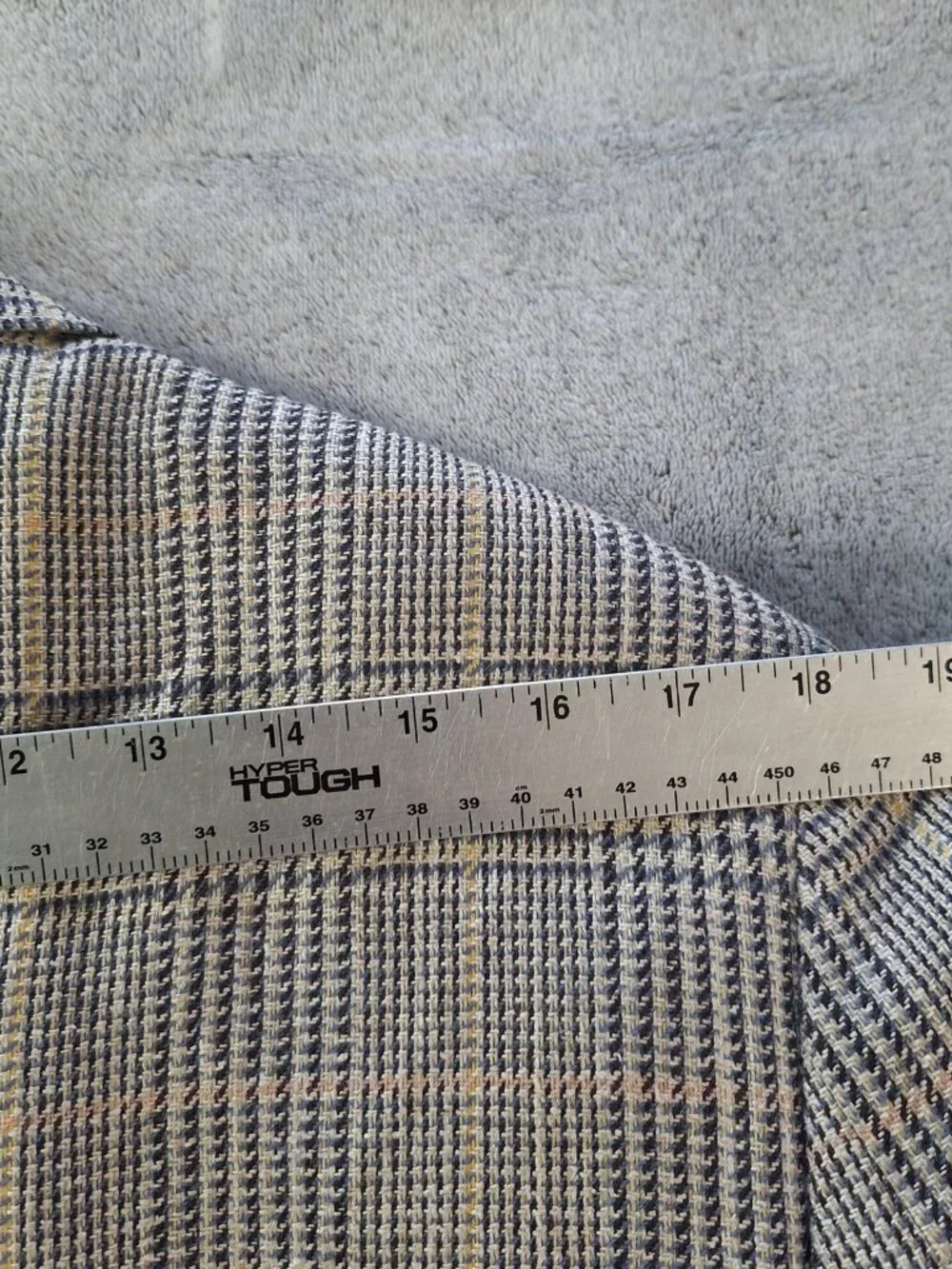 Vintage Polo Ralph Lauren Blazer Mens 44 Glen Plaid Wool Sport Coat USA 90s